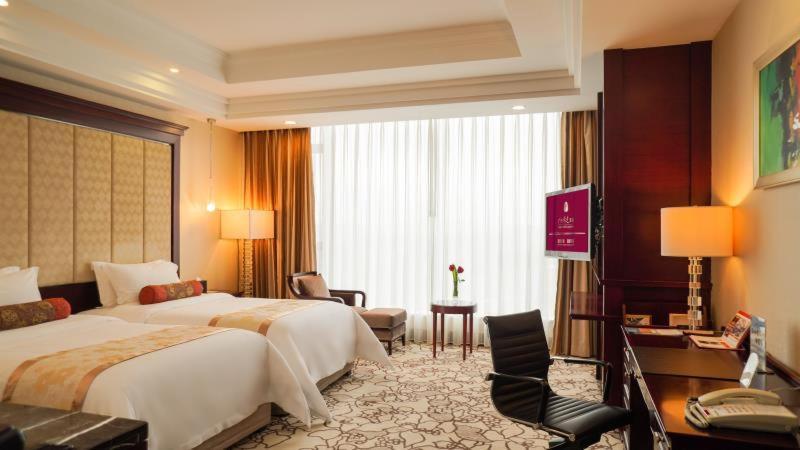 Soluxe Hotel Guangzhou - Overseas Buyers Registration Service&Canton Fair Free Shuttle Bus 15 Apr To 05 May Exteriér fotografie